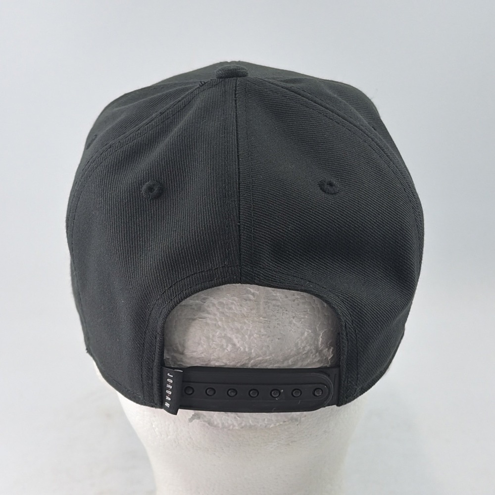 Nike Air Jordan Jumpman Pro Hat Cap Snap Back Black White Logo One Size A - Picture 5 of 14